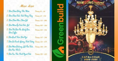 Catalogue đèn trang trí Nam Long Netviet