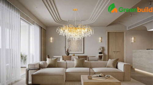 Mẫu đèn chùm phòng khách đẹp – sang trọng – hiện đại cho mọi không gian sống