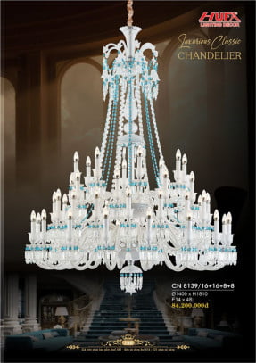 Đèn chùm nến Hufa CN 8139/16+16+8+8