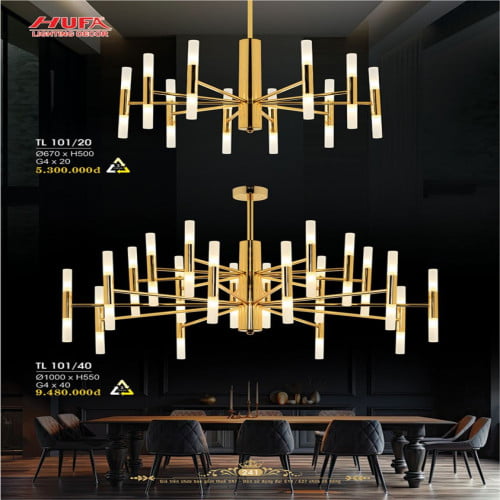 Đèn thả LED Hufa TL 101/20, TL 101/40