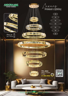 Đèn thả Andora Light TPL-8602