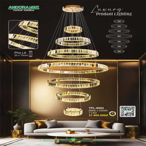 Đèn thả Andora Light TPL-8602
