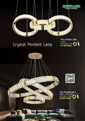 Đèn thả Andora Light TPL-81028/800+600+400, TPL-81028/L1200