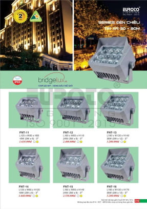 Đèn chiếu tia Euroto FNT-11, FNT-12, FNT-13, FNT-14, FNT-15, FNT-16