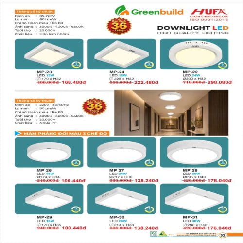 Hufa MP-22, MP-23, MP-24, MP-26, MP-27, MP-28, MP-29, MP-30, MP-31