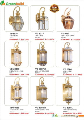 Hufa VĐ-6001, VĐ-6006, VĐ-6007S, VĐ-6007M, VĐ-6008S, VĐ-6008M, VĐ-6008L, VĐ-6035, VĐ-6217