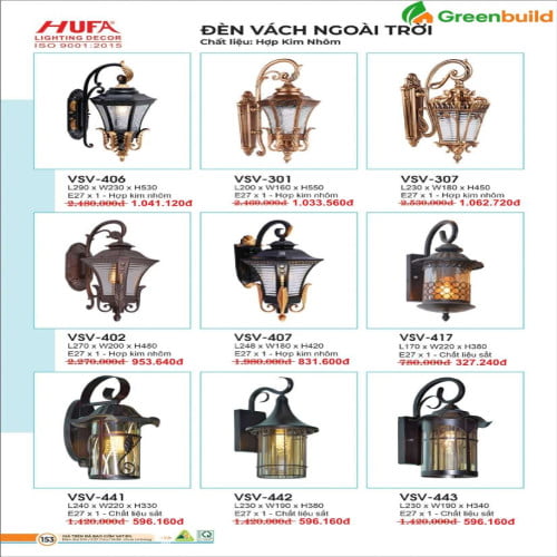Hufa VSV-301, VSV-307, VSV-402, VSV-406, VSV-407, VSV-417, VSV-441, VSV-442, VSV-443