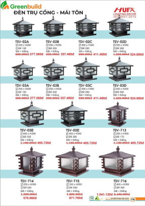 Hufa TSV-02, TSV-03, TSV-713, TSV-714, TSV-715, TSV-716