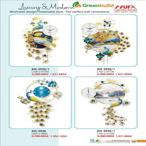 Hufa ĐH-2920, ĐH-2925/1, ĐH-2926/1, ĐH-2935/1