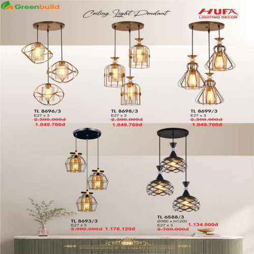 Hufa TL 8696/3, TL 8698/3, TL 8699/3, TL 8693/3, TL 6588/3