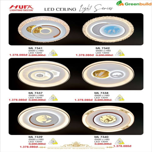 Hufa ML 7341, ML 7342, ML 7337, ML 7338, ML 7339, ML 73340