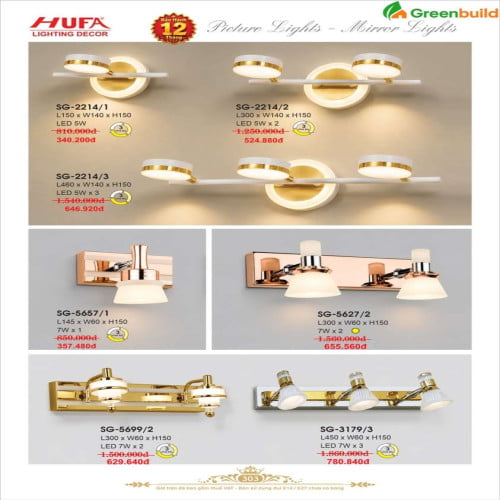 Hufa SG-2214, SG-5657, SG-5627, SG-5699, SG-3179
