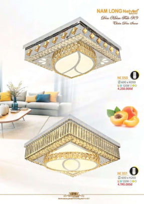 Đèn mâm Nam Long Netviet NC 050, NC 051