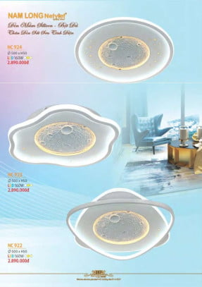 Đèn mâm Nam Long Netviet NC 924, NC 923, NC 922