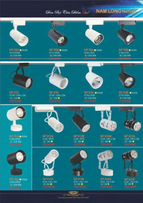 Đèn rọi tiêu điểm Nam Long Netviet NP 20A, NP 20B, NP 18A, NP 18B, NP 033, NP 034, NP 03A, NP 03B, NP 16A, NP 16B, NP 012A, NP 012B, NP 020A, NP 021A, NP 014A, NP 014B, NP 020B, NP 021B