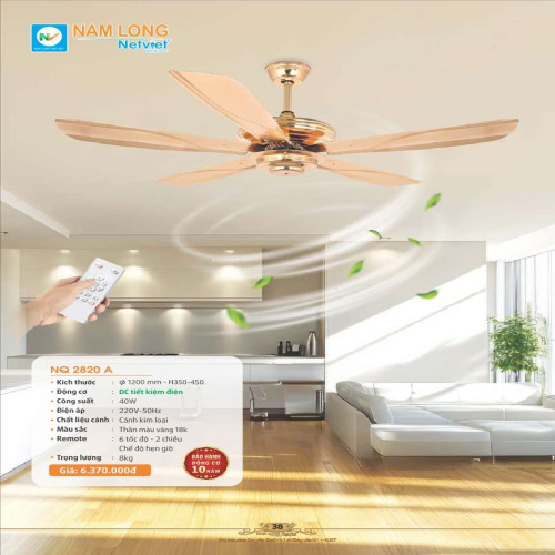 Quạt trần Nam Long Netviet NQ 2820A