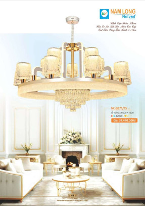 Đèn chùm Nam Long Netviet NC 6071/15