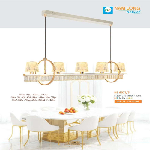 Đèn thả Nam Long Netviet NB 6071/5