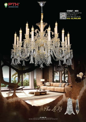 Đèn chùm PTH Lighting Home CNQT - 403