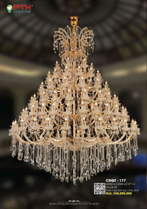 Đèn chùm PTH Lighting Home CNQT - 177