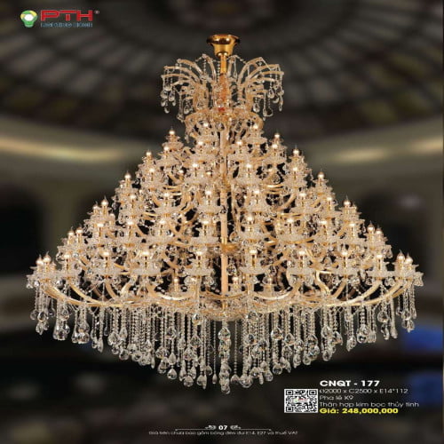 Đèn chùm PTH Lighting Home CNQT - 177