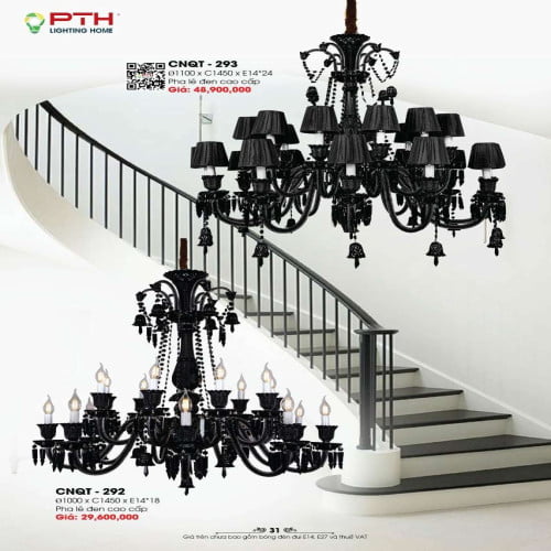 Đèn chùm PTH Lighting Home CNQT - 292, CNQT - 293