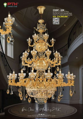 Đèn chùm PTH Lighting Home CNQT - 428