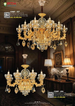 Đèn chùm PTH Lighting Home CNQT - 426, CNQT - 427