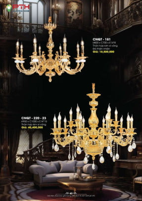 Đèn chùm PTH Lighting Home CNQT - 181, CNQT - 220 - 23