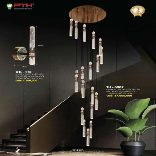 Đèn thả PTH Lighting Home TH - 8902, GTL - 110