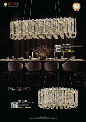 Đèn thả PTH Lighting Home TH - 8645, TH - 8643