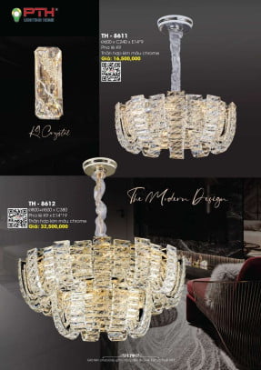 Đèn thả PTH Lighting Home TH - 8611, TH - 8612
