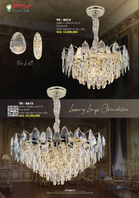Đèn thả PTH Lighting Home TH - 8614, TH - 8615
