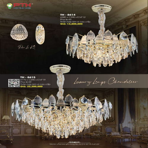 Đèn thả PTH Lighting Home TH - 8614, TH - 8615