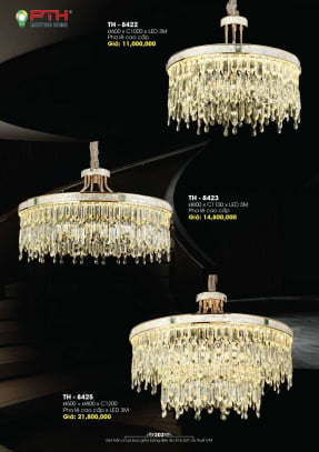 Đèn thả PTH Lighting Home TH - 8422, TH - 8423, TH - 8425