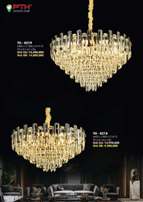 Đèn thả PTH Lighting Home TH - 8218, TH - 8219