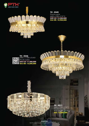 Đèn thả PTH Lighting Home TH - 8345, TH - 8346, TH - 8511