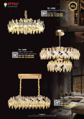 Đèn thả PTH Lighting Home TH - 8456, TH - 8459, TH - 8460