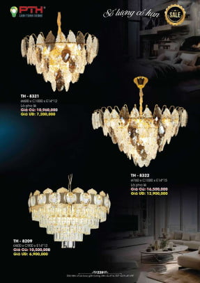Đèn thả PTH Lighting Home TH - 8321, TH - 8322, TH - 8209
