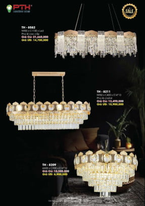 Đèn thả PTH Lighting Home TH - 8582, TH - 8211, TH - 8209