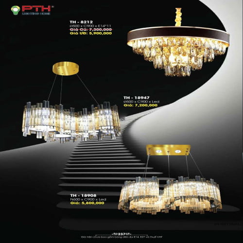 Đèn thả PTH Lighting Home TH - 8212, TH - 18947, TH - 18908