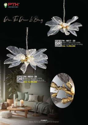 Đèn thả PTH Lighting Home TH - 8017 - 25, TH - 8018 - 25