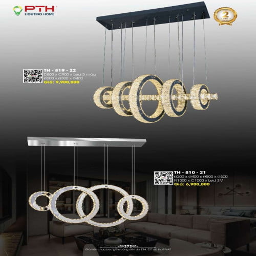 Đèn thả PTH Lighting Home TH - 819 - 22, TH - 810 - 21