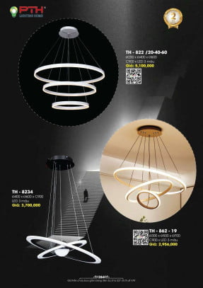 Đèn thả PTH Lighting Home TH - 8234, TH - 822, TH - 862 - 19