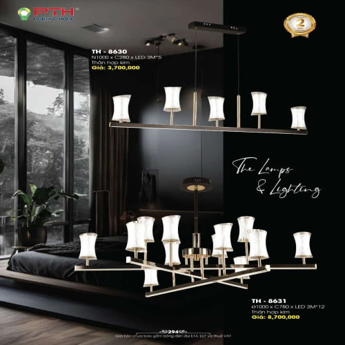 Đèn thả PTH Lighting Home TH - 8630, TH - 8631