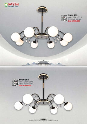 Đèn thả PTH Lighting Home THCN 252, THCN 253