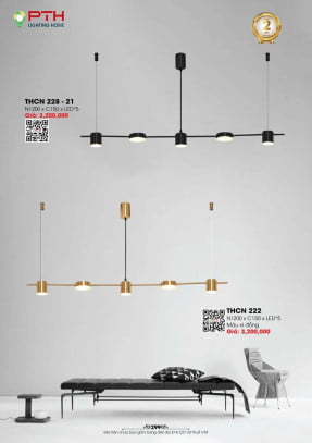 Đèn thả PTH Lighting Home THCN 228 - 21, THCN 222