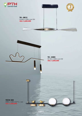 Đèn thả PTH Lighting Home TH - 0812, TH - 8303, THCN - 283