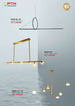 Đèn thả PTH Lighting Home THCN - 55 - 24, THCN 237, THCN 111 - 21