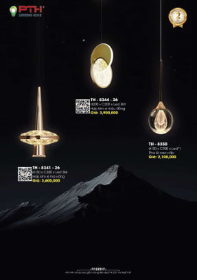 Đèn thả PTH Lighting Home TH - 8341 - 26, TH - 8344 - 26, TH - 8350